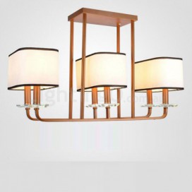 6 Light Single Tier Modern/ Contemporary Chandelier