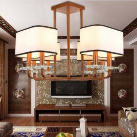 8 Light Single Tier Modern/ Contemporary Chandelier