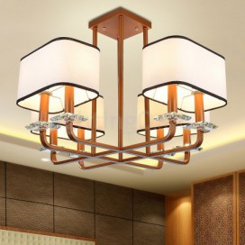 8 Light Single Tier Modern/ Contemporary Chandelier