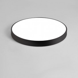 Modern Contemporary Ultra-thin Round Stainless Steel Flush Mount Ceiling Light