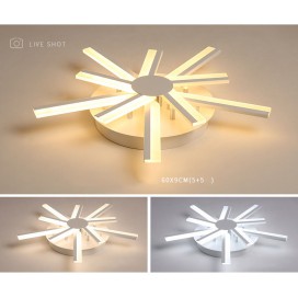 Modern Contemporary Aluminum Alloy Flush Mount Ceiling Light