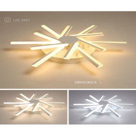 Modern Contemporary Aluminum Alloy Flush Mount Ceiling Light