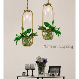 Traditional / Classic Single Light Glass Pendant Light