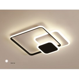 Modern Contemporary Square Aluminum Alloy Flush Mount Ceiling Light