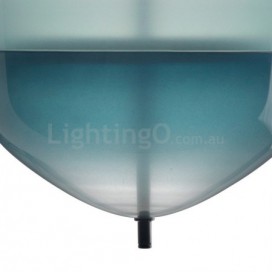 Modern/ Contemporary Gradient Color Pendant Light with Glass Shade