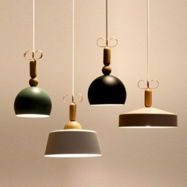 Modern/ Contemporary Multi Color Pendant Light