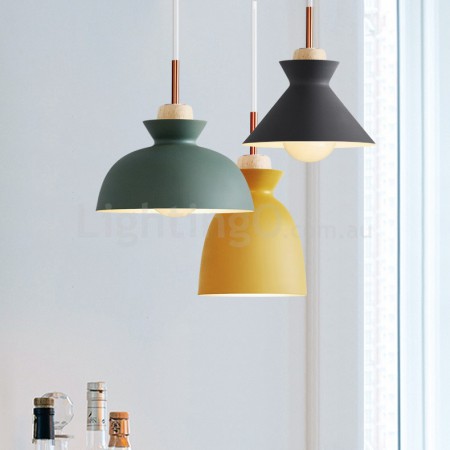 Multi colour pendant deals light