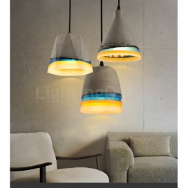 Vintage Cement Pendant Light