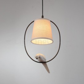 1 Light Rustic / Lodge Vintage Pendant Light