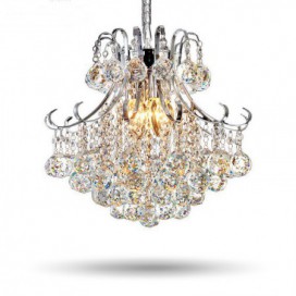 3 Light Clear Candle Style Crystal Chandelier