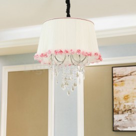 4 Light Modern Silver Chandelier