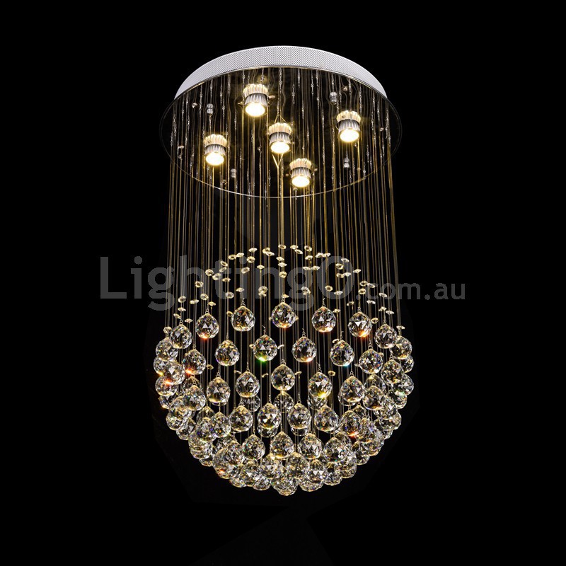 Modern crystal online ball chandelier