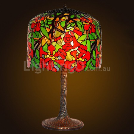 18 Inch Stained Glass Table Lamp