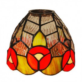 3 Light Stained Glass Pendant Light