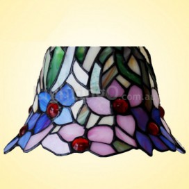 7 Inch Rural Stained Glass Table Lamp