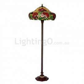 20 Inch Stained Glass Floor Lamp