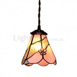 7 Inch Stained Glass Pendant Light