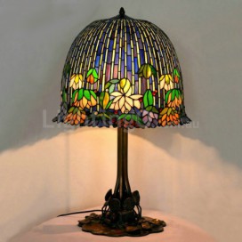 18 Inch Stained Glass Table Lamp