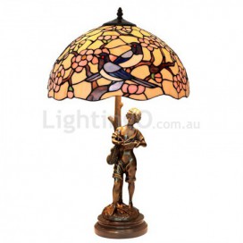 16 Inch Stained Glass Table Lamp