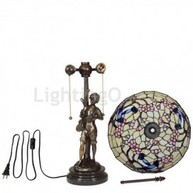 16 Inch Stained Glass Table Lamp