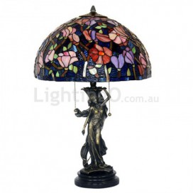 16 Inch Stained Glass Table Lamp