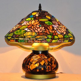 16 Inch Stained Glass Table Lamp