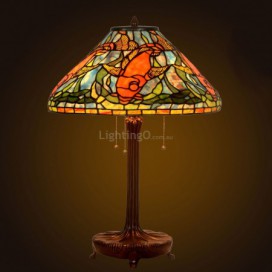 18 Inch Stained Glass Table Lamp