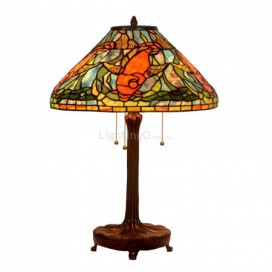 18 Inch Stained Glass Table Lamp