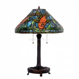 18 Inch Stained Glass Table Lamp