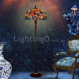 20 Inch Stained Glass Floor Lamp