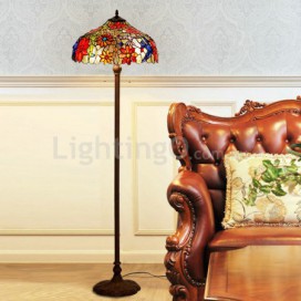 16 Inch Stained Glass Floor Lamp