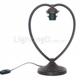 7 Inch Baroque Stained Glass Table Lamp