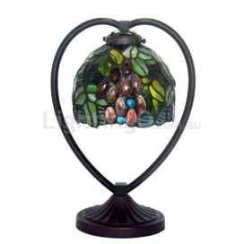 7 Inch Retro Stained Glass Table Lamp