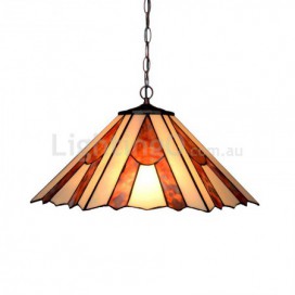 16 Inch Stained Glass Pendant Light