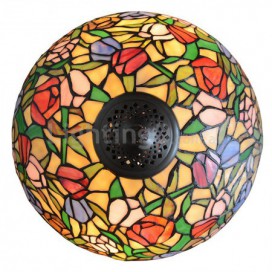 16 Inch Tulip Stained Glass Pendant Light