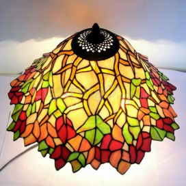 16 Inch Stained Glass Pendant Light