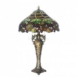 18 Inch Stained Glass Table Lamp