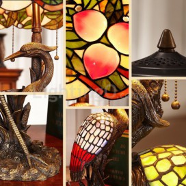 20 Inch Stained Glass Table Lamp