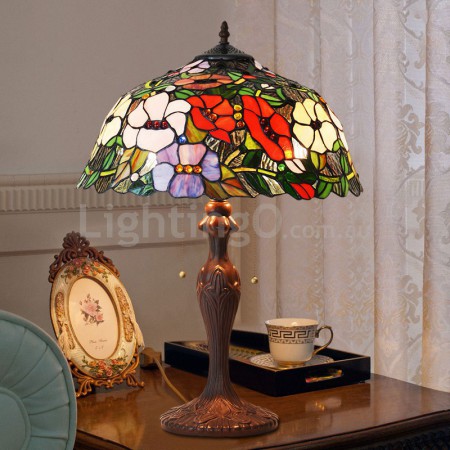 16 Inch Stained Glass Table Lamp