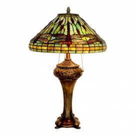 18 Inch Stained Glass Table Lamp