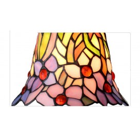 Rural Stained Glass Pendant Light