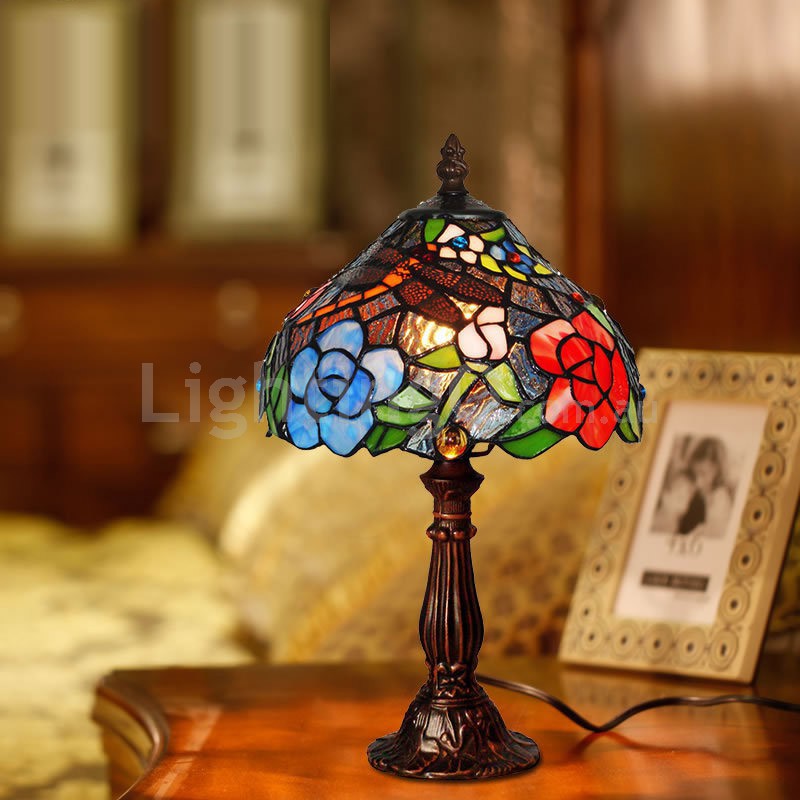 Rose glass clearance lamp