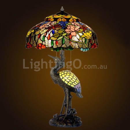 20 Inch Stained Glass Table Lamp