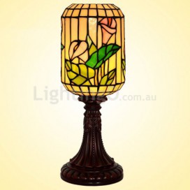 6 Inch Retro Stained Glass Table Lamp