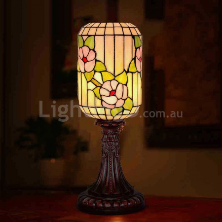 6 Inch Retro Stained Glass Table Lamp