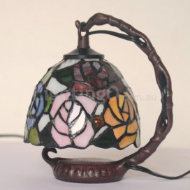 6 Inch Stained Glass Table Lamp