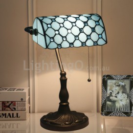 11 Inch European Stained Glass Table Lamp