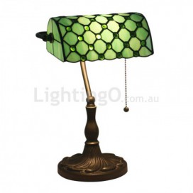 11 Inch European Stained Glass Table Lamp