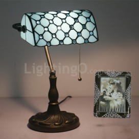 11 Inch European Stained Glass Table Lamp