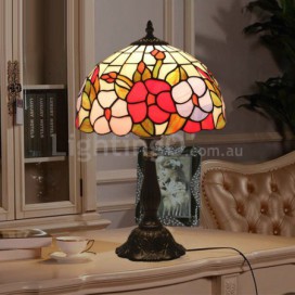 12 Inch European Stained Glass Table Lamp